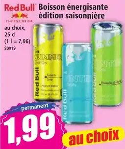 Norma Red Bull Boisson énergisante offre