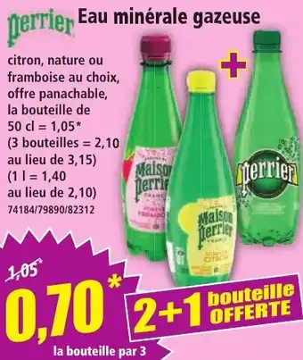 Perrier Eau minérale gazeuse