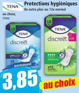 Norma TENA Protections hygiéniques offre