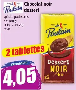 Norma Poulain Chocolat noir dessert offre