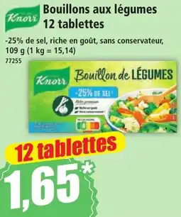 Norma Knorr Bouillon de LÉGUMES offre
