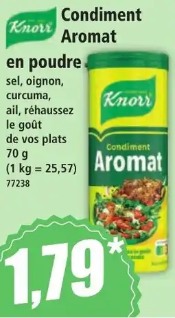 Norma Knorr Condiment Aromat offre