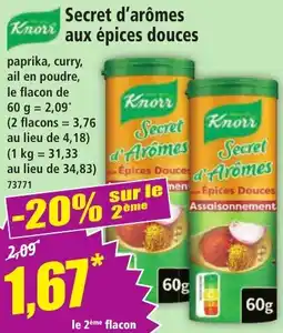 Norma Knorr Secret d'arômes aux épices douces offre