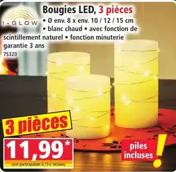 Norma I-GLOW Bougies LED offre
