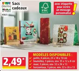 Norma CREATETLLI Sacs cadeaux offre