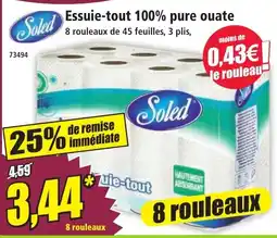 Norma Soled Essuie-tout offre