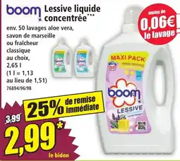 Norma boom Lessive liquide concentrée offre