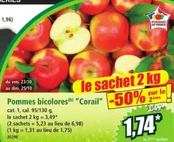 Norma POMMES DE FRANCE Pommes bicolors(b) "Corail" offre
