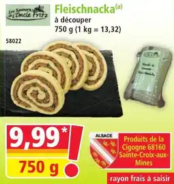 Norma Les Saveurs de l'Oncle Fritz Fleischsnacka offre