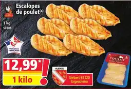 Norma Siebert Escalopes de poulet offre