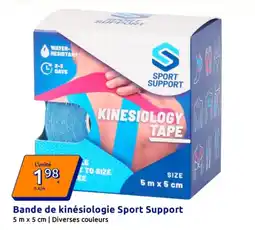Action Sport Support Bande de kinésiologie offre