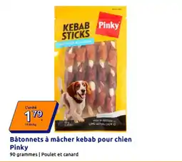 Action Pinky Bâtonnets à mâcher kebab offre