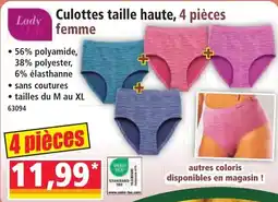 Norma Lady Life Culottes taille haute offre
