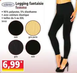 Norma ElleNor Legging fantaisie femme offre