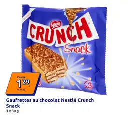 Action Nestlé Crunch Snack offre