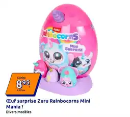 Action Zuru Rainbocorns Mini Mania ! offre