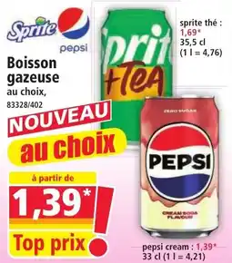 Norma Sprite Boisson gazeuse offre