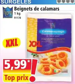 Norma Fioro Beignets de calamars offre