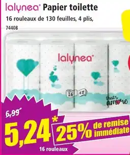 Norma lalynea Papier toilette offre