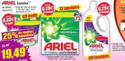 Norma Ariel lessive offre