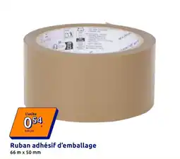 Action Ruban adhésif d'emballage offre