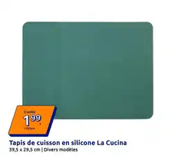 Action La Cucina Tapis de cuisson en silicone offre