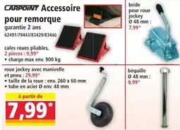 Norma Carpoint accessoire pour remorque offre