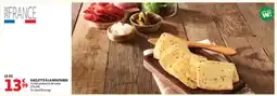 Auchan Raclette à la moutarde offre