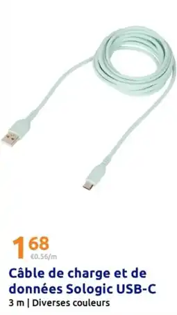Action Solocig Câble de charge et de données USB-C offre
