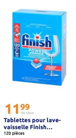 Action Finish Tablettes pour lave-vaisselle offre