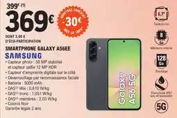 E.Leclerc SAMSUNG SMARTPHONE GALAXY A56EE offre
