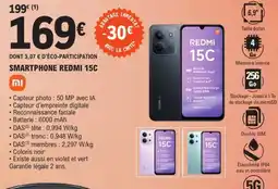 E.Leclerc REDMI 15C offre