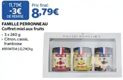 Costco FAMILLE PERRONNEAU Coffret miel aux fruits offre