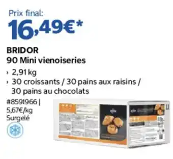 BRIDOR 90 Mini viennoiseries