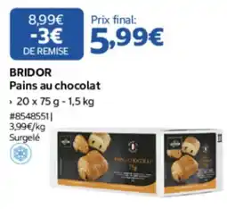 Costco BRIDOR Pains au chocolat offre