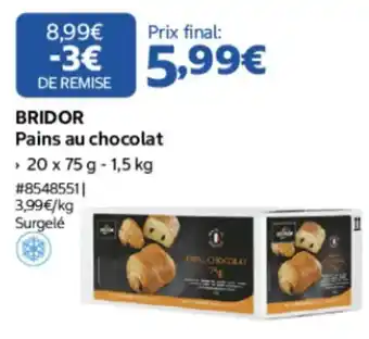 BRIDOR Pains au chocolat