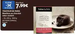 Costco Traiteur de Paris Moelleux au chocolat offre