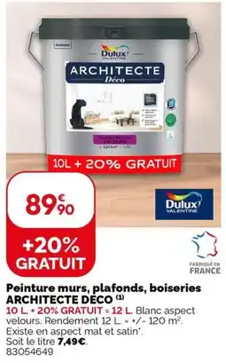 Weldom Dulux Architecte Déco offre