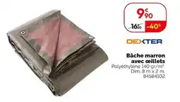Weldom DEXTER Bâche marron offre