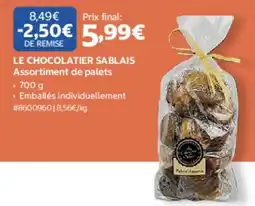 Costco LE CHOCOLATIER SABLAISSortiment de palets offre