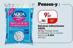 Weldom AQUA PRO Pastilles de sel offre