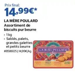 Costco LA MÈRE POULARD Assortiment de biscuits pur beurre offre