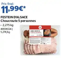 Costco FESTEIN D'ALSACE Choucroute offre