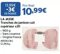 Costco LA JASSE Tranches de jambon cuit supérieur offre