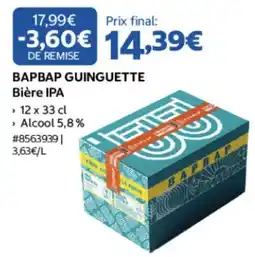Costco BAPBAP GUINGUETTE offre
