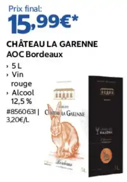Costco CHÂTEAU LA GARENNE offre