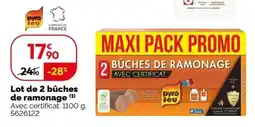 Weldom Pyro feu Bûches de ramonage offre
