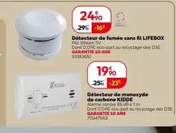 Weldom LIFEBOX Détecteur de fumée sans fil offre