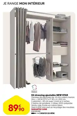 Weldom NEW STAR Kit dressing ajustable offre