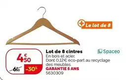 Weldom Spaceo cintres offre